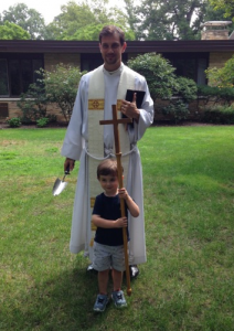 Brandon and Phil at Todd Davidson's interment