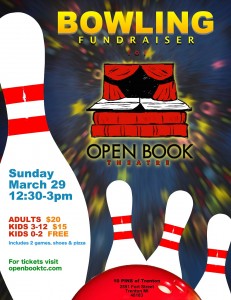 bowling fundraiser flyer even smaller