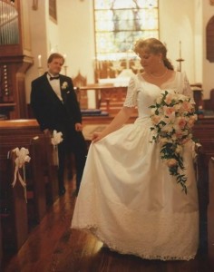 johnson wedding - 18 years ago