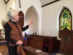 Joyce telling about bread